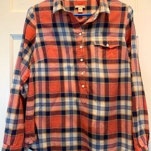 Comfy J. Crew Cotton Button-down